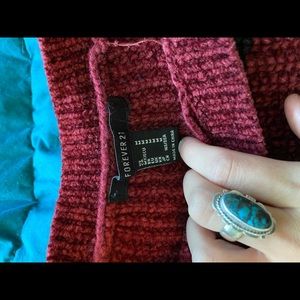 Forever 21 striped cropped sweater